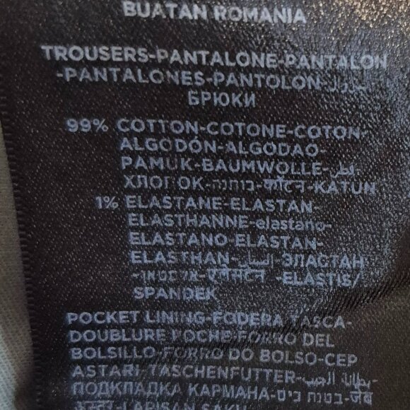 Zegna ZZ530 Slim Fit Blue Jeans Size 31 - Picture 13 of 14